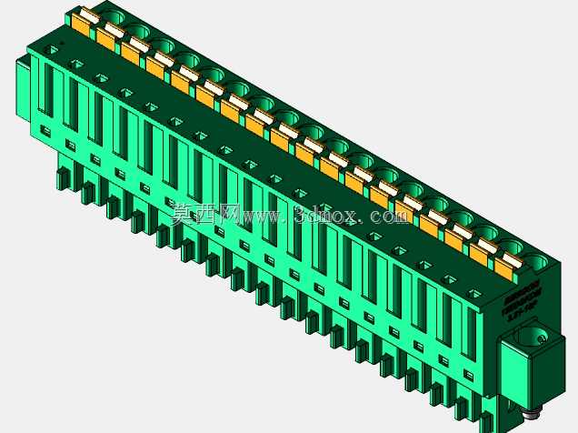 DEGSON 15EDG(M)3.81mm螺钉锁紧,可插拔接线板全套