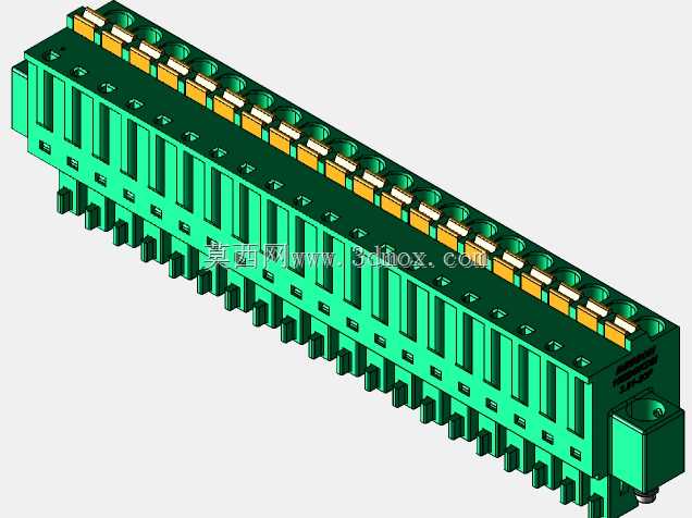 DEGSON 15EDG(M)3.81mm螺钉锁紧,可插拔接线板全套