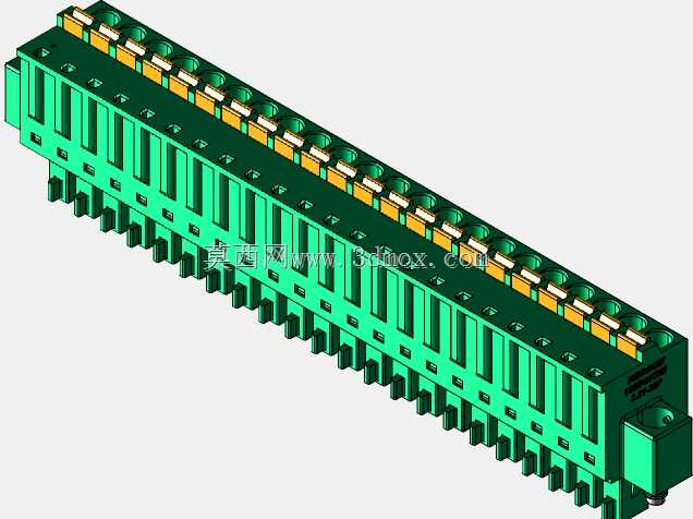 DEGSON 15EDG(M)3.81mm螺钉锁紧,可插拔接线板全套
