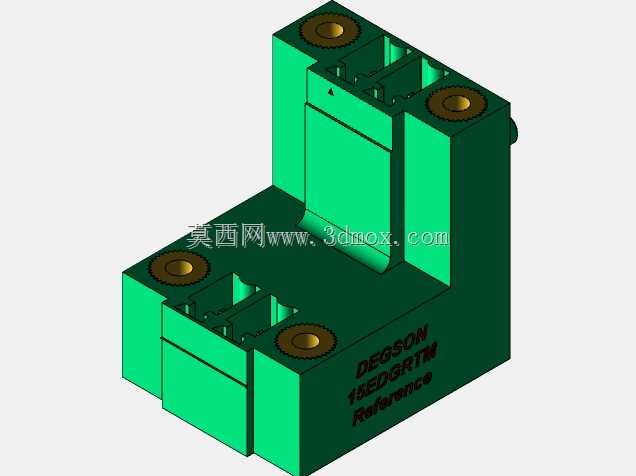 DEGSON 15EDG(M)3.81mm螺钉锁紧,可插拔接线板全套