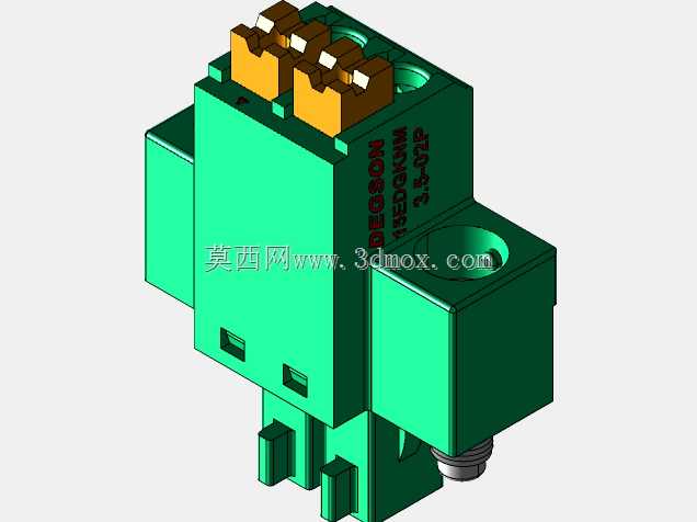 DEGSON 15EDG(M)3.5mm螺钉锁紧,可插拔接线板全套