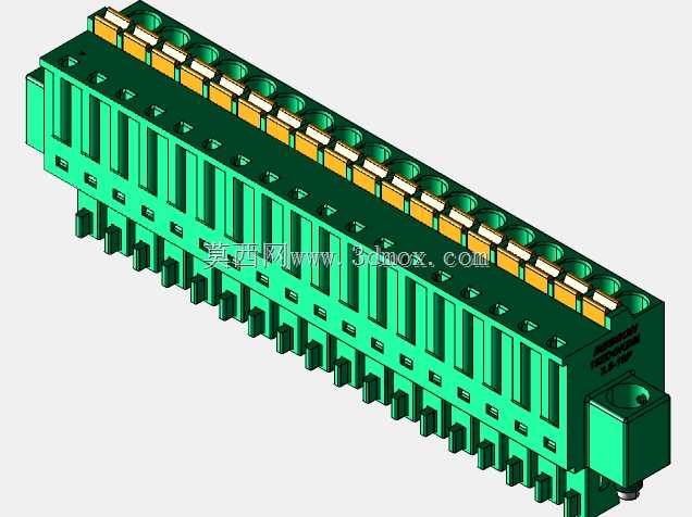 DEGSON 15EDG(M)3.5mm螺钉锁紧,可插拔接线板全套