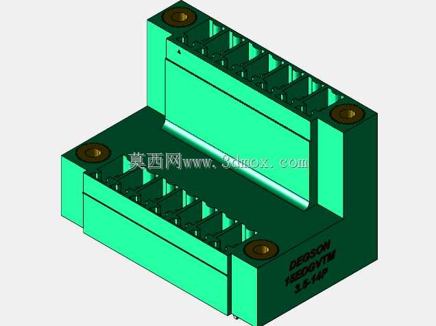 DEGSON 15EDG(M)3.5mm螺钉锁紧,可插拔接线板全套