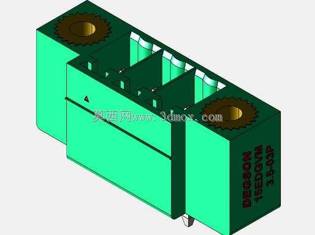DEGSON 15EDG(M)3.5mm螺钉锁紧,可插拔接线板全套