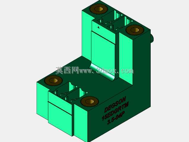 DEGSON 15EDG(M)3.5mm螺钉锁紧,可插拔接线板全套