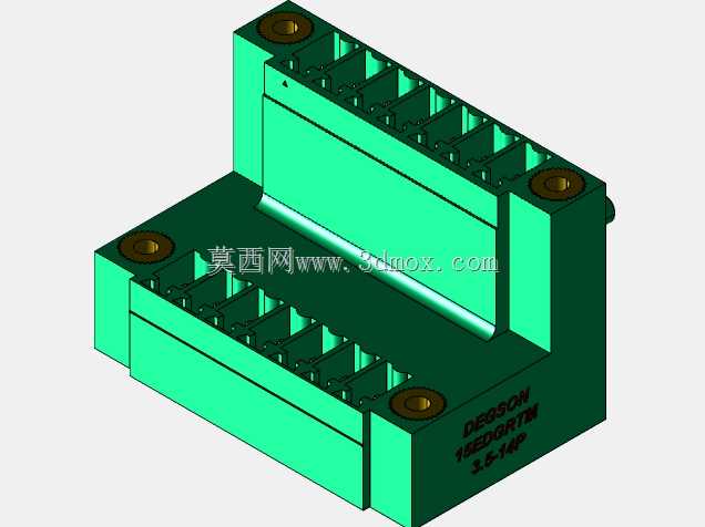 DEGSON 15EDG(M)3.5mm螺钉锁紧,可插拔接线板全套