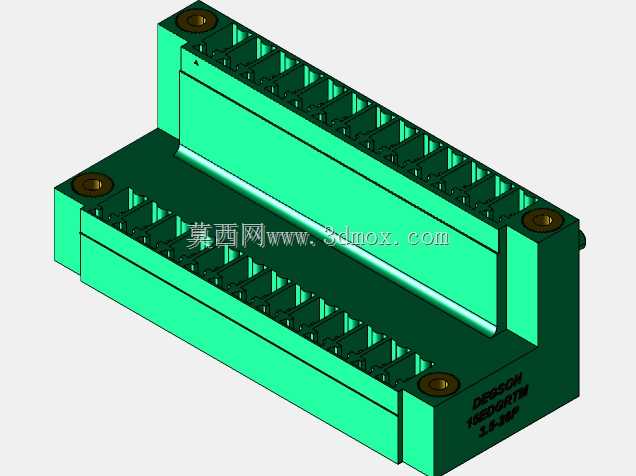 DEGSON 15EDG(M)3.5mm螺钉锁紧,可插拔接线板全套