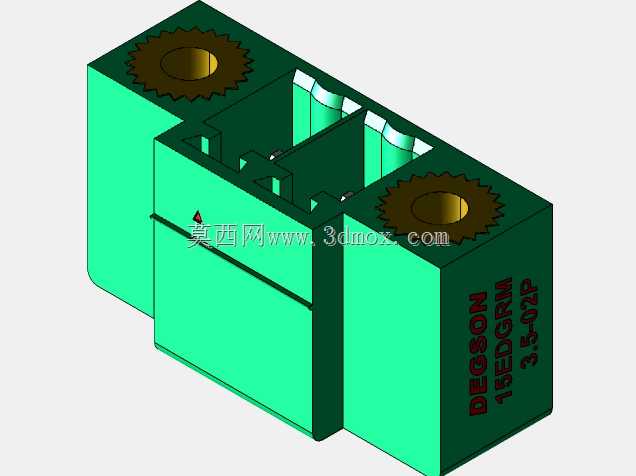 DEGSON 15EDG(M)3.5mm螺钉锁紧,可插拔接线板全套