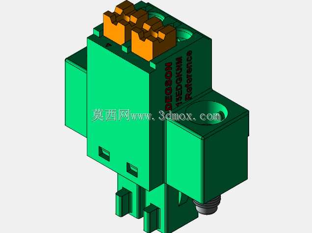 DEGSON 15EDG(M)3.5mm螺钉锁紧,可插拔接线板全套