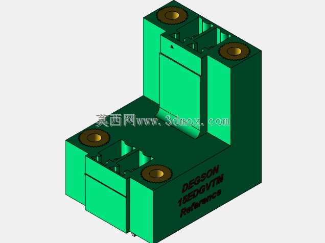 DEGSON 15EDG(M)3.5mm螺钉锁紧,可插拔接线板全套