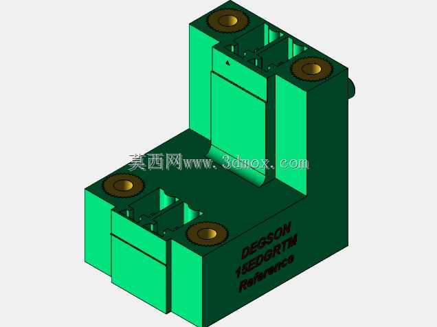 DEGSON 15EDG(M)3.5mm螺钉锁紧,可插拔接线板全套