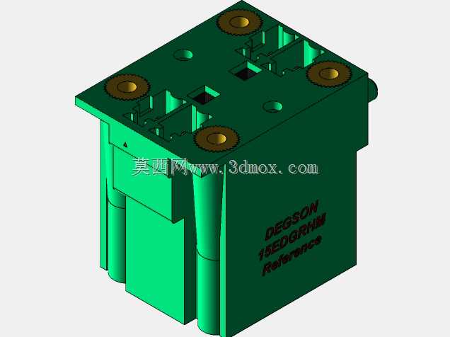 DEGSON 15EDG(M)3.5mm螺钉锁紧,可插拔接线板全套