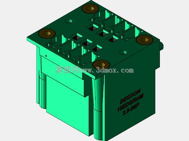 DEGSON 15EDG(M)3.5mm螺钉锁紧,可插拔接线板全套