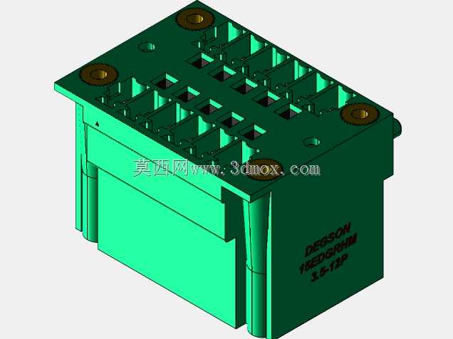 DEGSON 15EDG(M)3.5mm螺钉锁紧,可插拔接线板全套