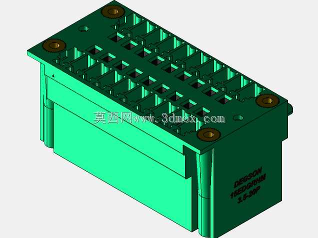 DEGSON 15EDG(M)3.5mm螺钉锁紧,可插拔接线板全套