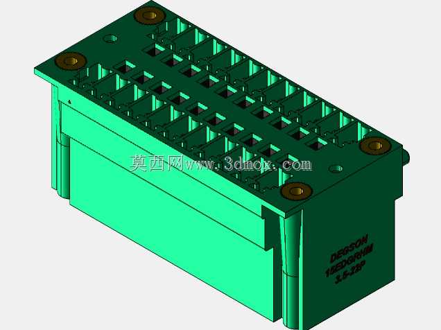 DEGSON 15EDG(M)3.5mm螺钉锁紧,可插拔接线板全套