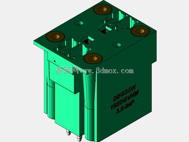 DEGSON 15EDG(M)3.5mm螺钉锁紧,可插拔接线板全套