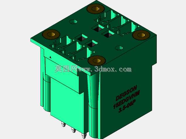 DEGSON 15EDG(M)3.5mm螺钉锁紧,可插拔接线板全套