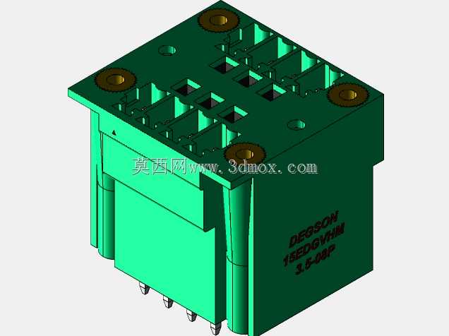 DEGSON 15EDG(M)3.5mm螺钉锁紧,可插拔接线板全套