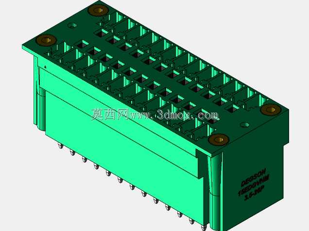 DEGSON 15EDG(M)3.5mm螺钉锁紧,可插拔接线板全套