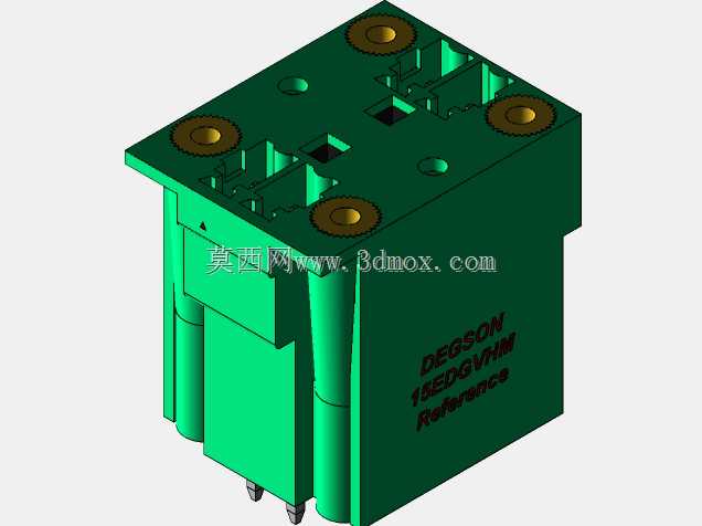 DEGSON 15EDG(M)3.5mm螺钉锁紧,可插拔接线板全套