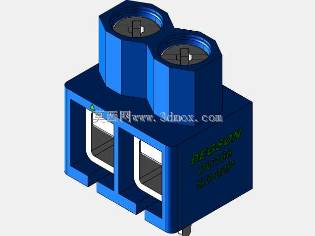 DEGSON DG166系列5.0mm接线盒组
