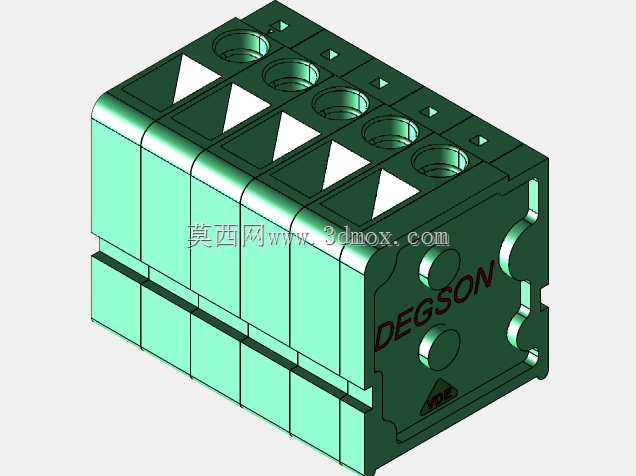 DEGSON DG105系列5.0/7.5mm接线盒组件