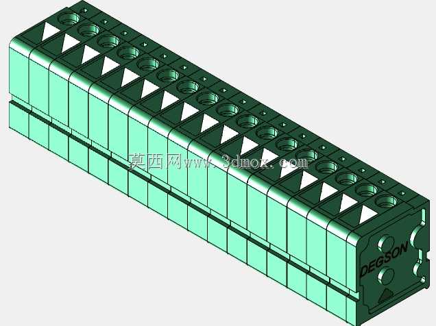 DEGSON DG105系列5.0/7.5mm接线盒组件