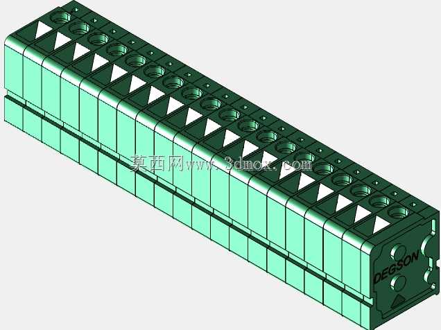 DEGSON DG105系列5.0/7.5mm接线盒组件