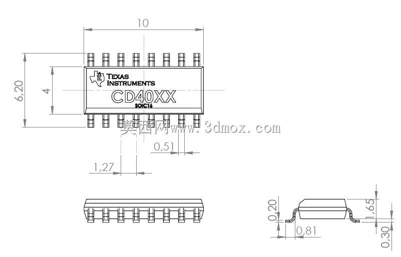 CD4017 SOIC-16.����