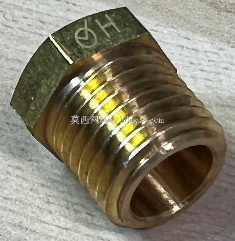 1/4英寸MNPT X 1/8英寸FNPT黄铜管件