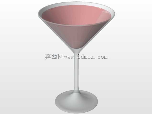 红色马提尼杯