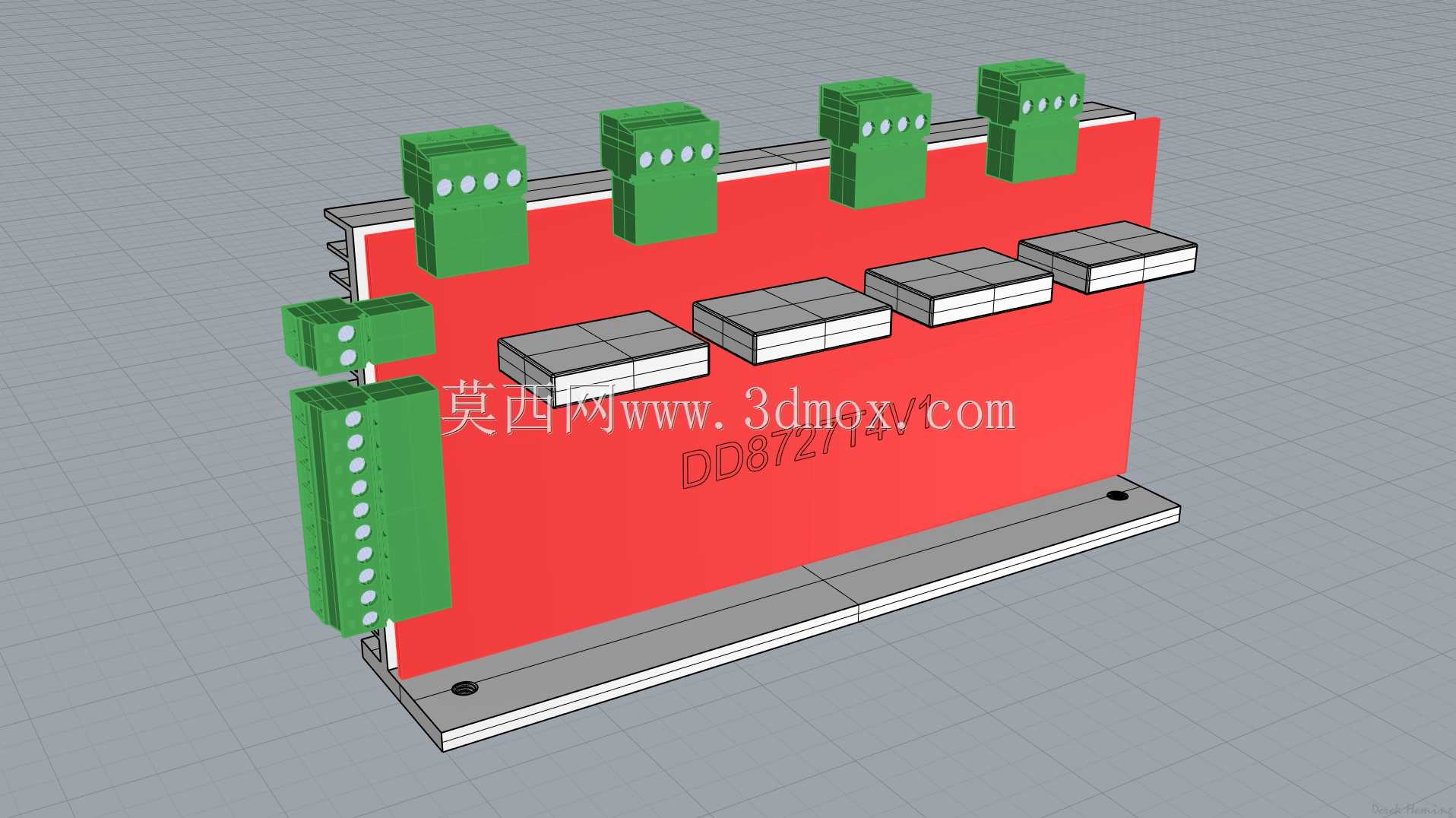 DD8727T4V1 4轴步进电机驱动器