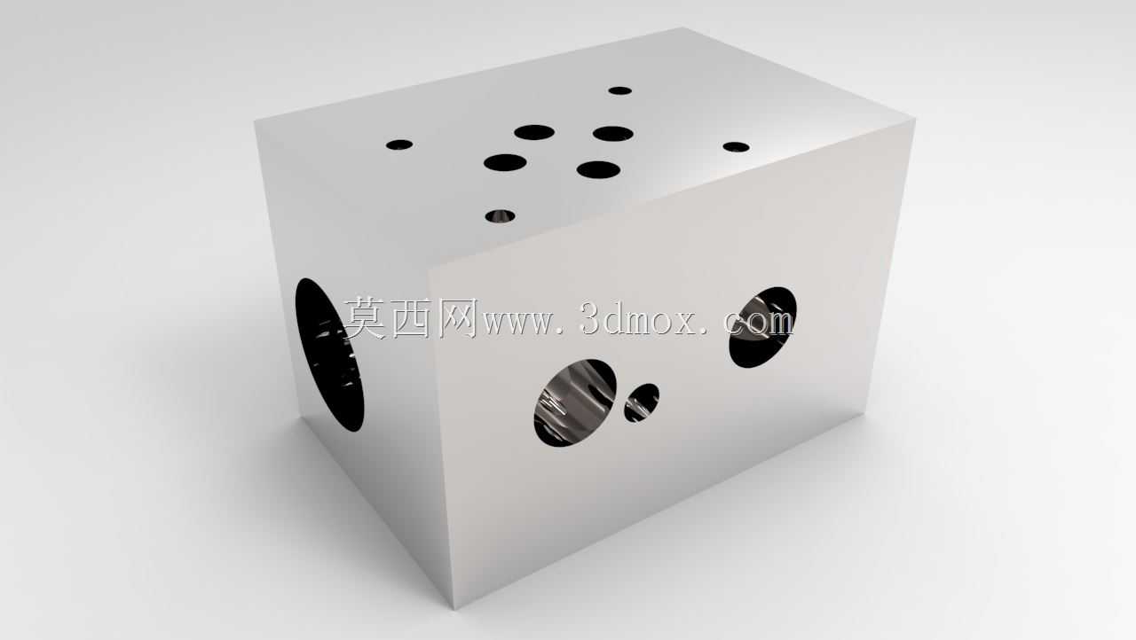 歧管块90x60x60mm