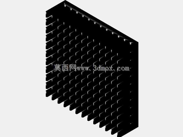 铝芯片组散热器(黑色40x40x11 mm)