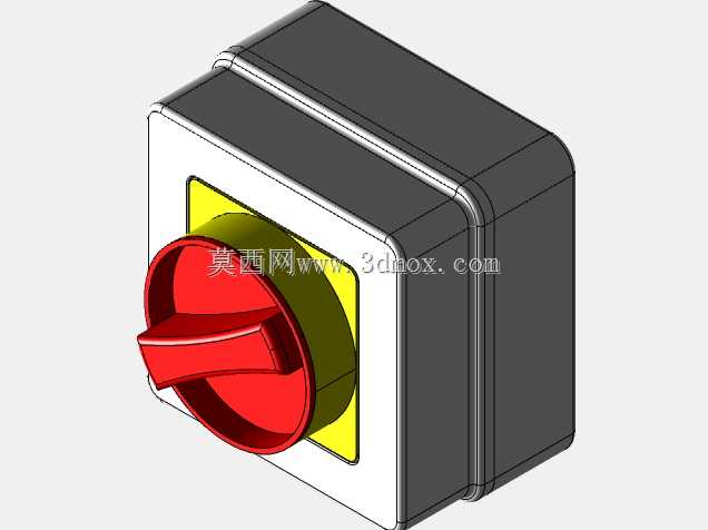 GEWISS GW70433 16安培4极Ip65转子隔离器