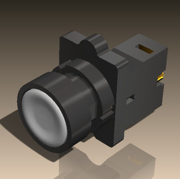 Metaltex-bot?o de pulso branco-P20BFR-W-1A