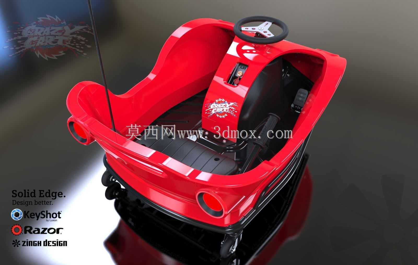 Zingh疯狂大车车身设计