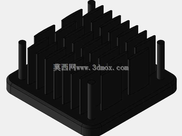 带夹式BGA散热器