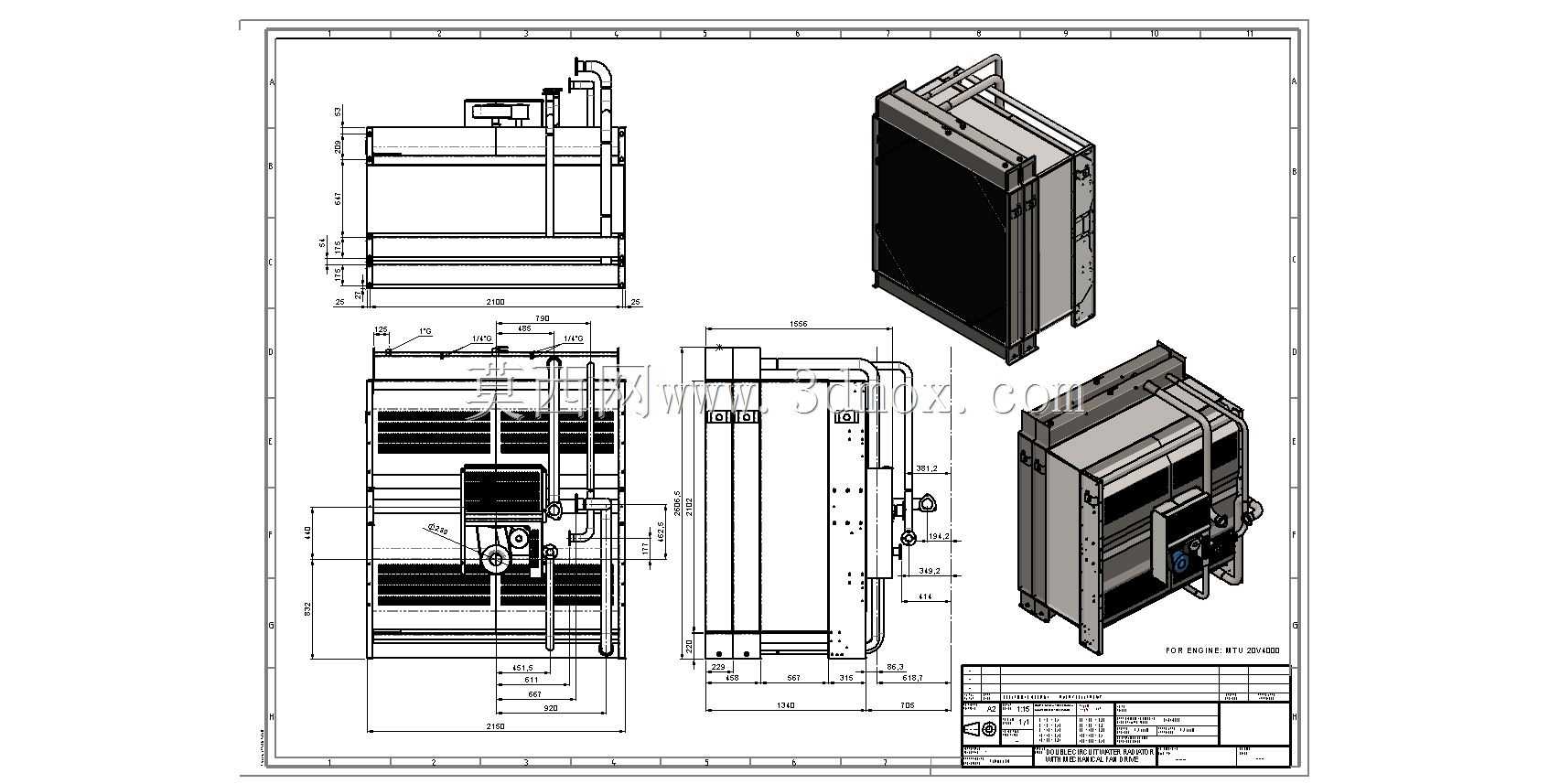 ������MTU 20V4000ɢ����