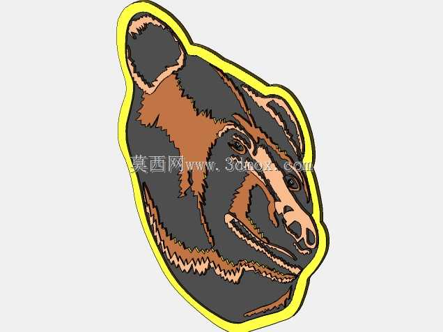波士顿Bruins Alt徽标(step文件)