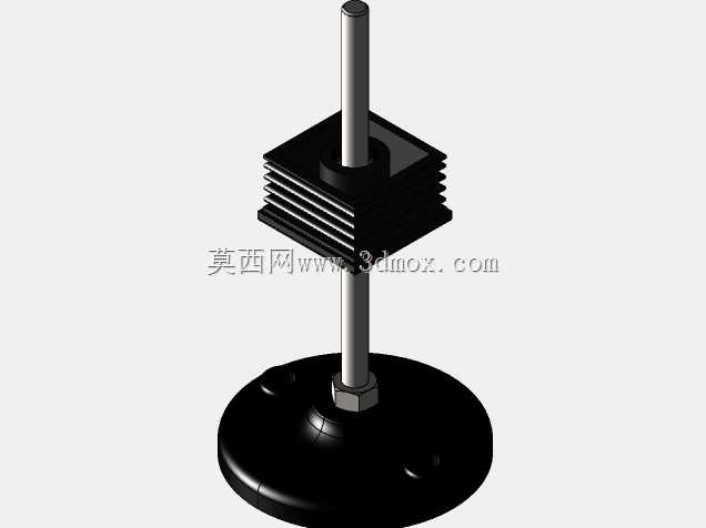 可调式底脚适合50 x 50箱形截面1.5壁厚