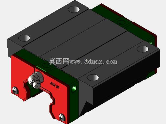 HGW30-01CC-BLOCO 30MM COM ABAS