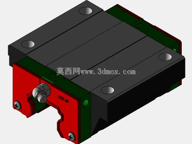 HGW30-01CC-BLOCO 30MM COM ABAS