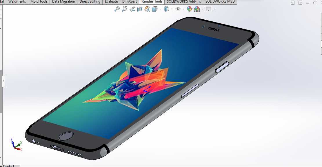 ʹ��SOLIDWORKS��IPHONE 6+
