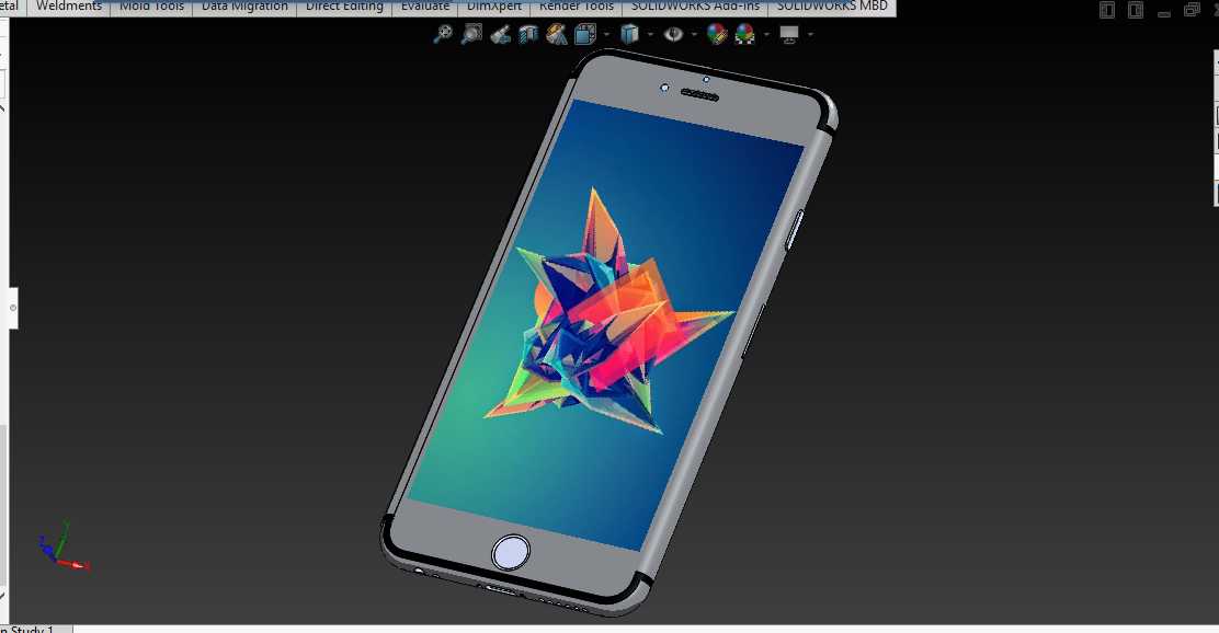 ʹ��SOLIDWORKS��IPHONE 6+