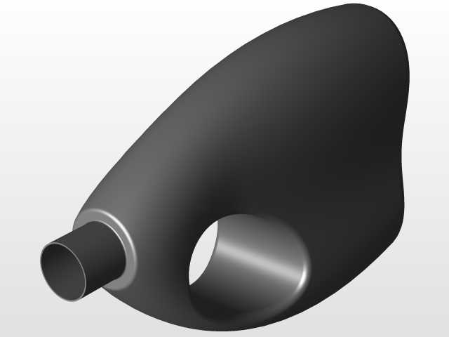 catiav5中具有生成性形状设计的洗涤剂瓶