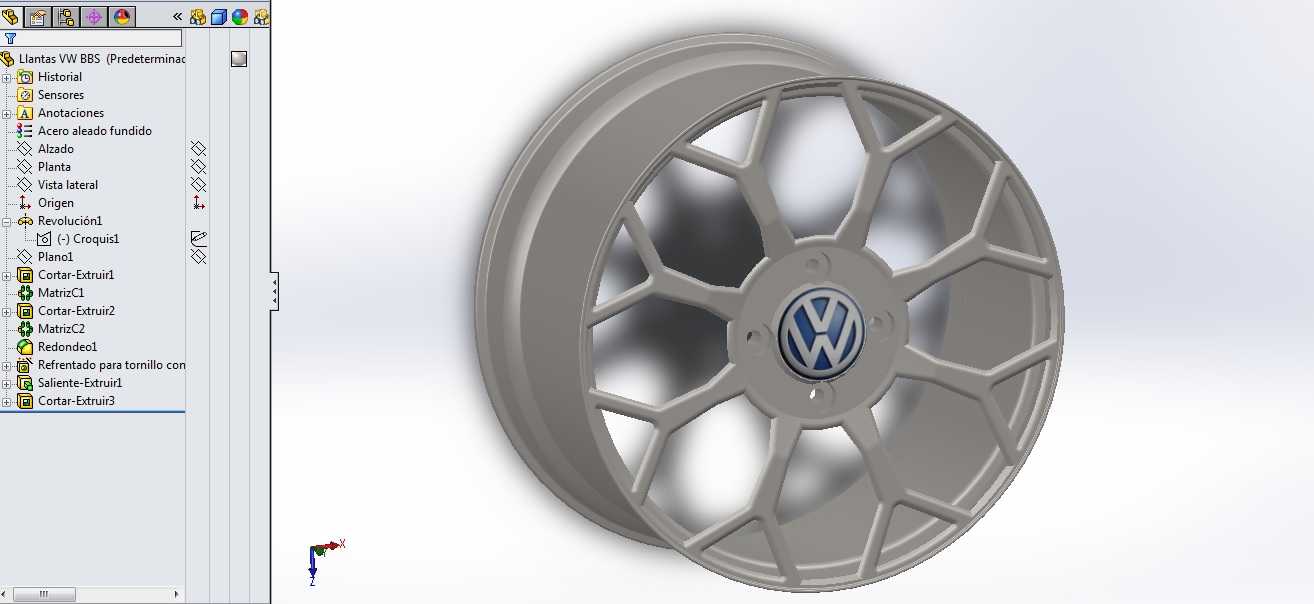 Llanta de aleaci��n BBS para VW���������Ͻ�����