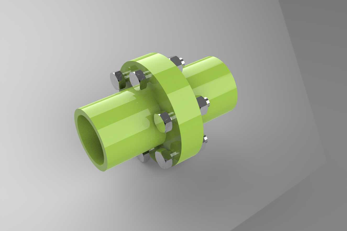 SOLIDWORKS中法兰联轴器的设计