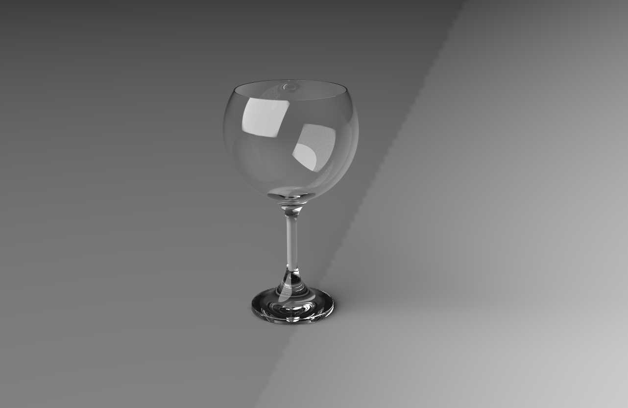 SOLIDWORKS中的酒杯设计